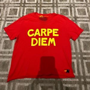 COPY - Women's red Aviator nation t-shirt.